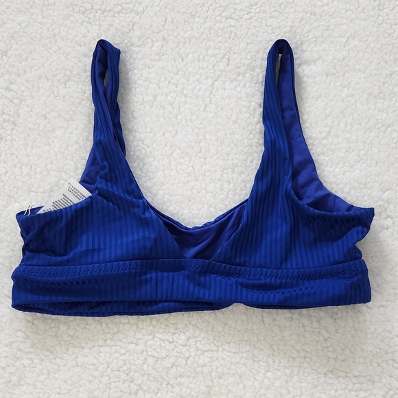 Neq!Vitamin A by Amahlia Steven's Eco-Ribbed Sienna Banded Bralette Bikini Top - Picture 9 of 10